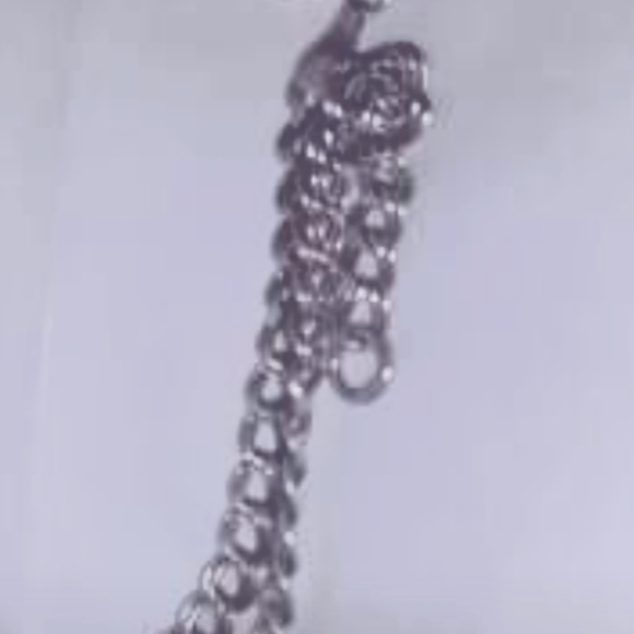 7.5" 4mm Double Link .925 Solid Sterling Silver Starter Charm Bracelet - Picture 2 of 8